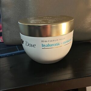 Dove Hyaluronic + Moisture Serum Mask - White and Gold